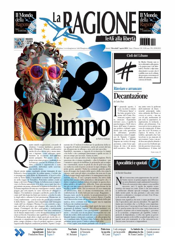 Prima-pagina-la ragione-oggi-edizione-di-oggi-20240807